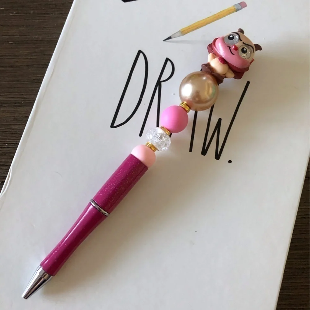 Disney Doorables: Hercules: Phil handmade beaded pen